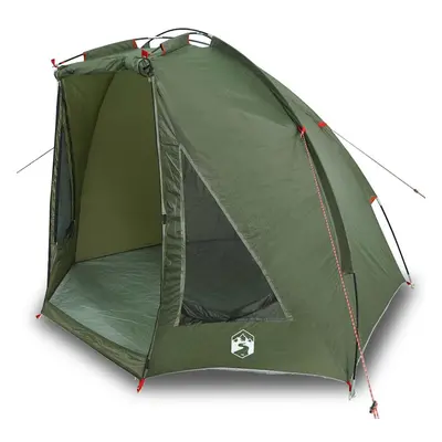 (olive green) vidaXL Fishing Tent Waterproof Lightweight Tent Patio Camping Tent Day Shelter