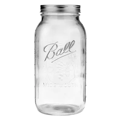 1 Ball 64oz Wide Mouth Half Gallon Mason Jar