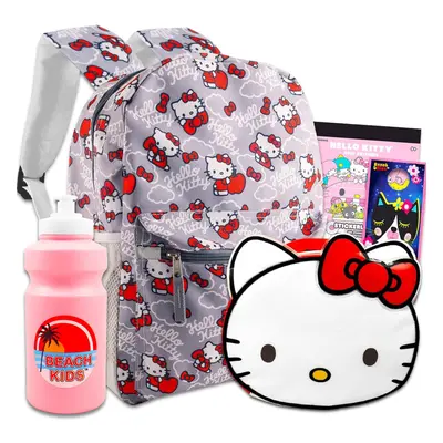 Hello Kitty Travel Backpack and Lunch Box Set - Hello Kitty Large Backpack Hello Kitty Lunch Bag