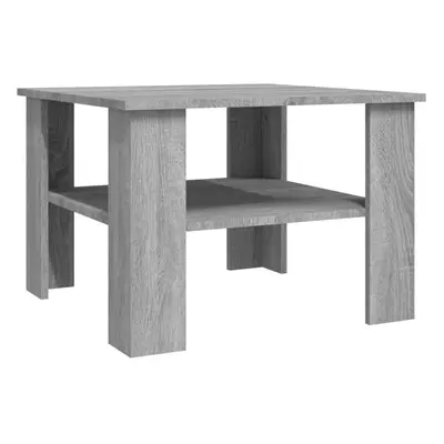 (Grey sonoma) vidaXL Coffee Table Engineered Wood Couch Side Dining Furniture Multi Colours