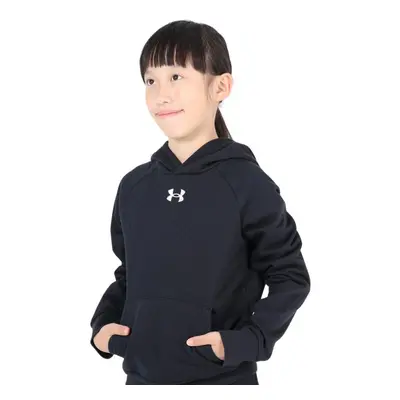 Under Armour Boys Rival Fleece Hoodie (001) Black / / White Medium