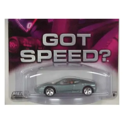 Hot Wheels Got Speed? Ferrari Modena 3/4 Silver 1:64 Scale Collectible Die Cast Car