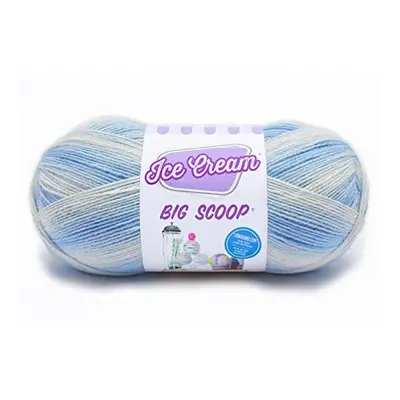 Lion Brand Yarn Ice Cream Big Scoop Yarn, Blueberry