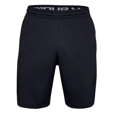 Under Armour Men's MK1 Shorts Black (003)/Golden Yellow Medium