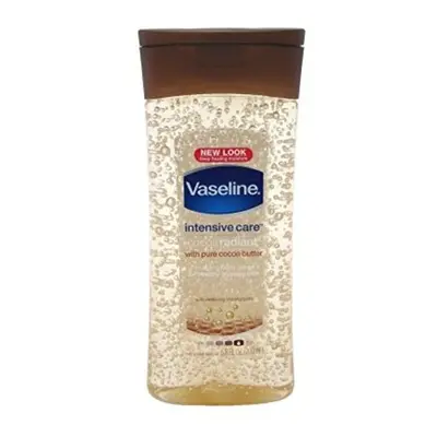 Vaseline Intensive Care Cocoa Radiant Gel Oil 68oz (6 Pack)