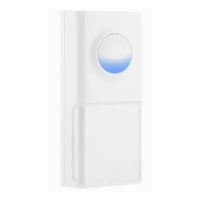 (White, button) USB WIFI Smart Door Sensor Night Light IP55 Waterproof Wireless Doorbell with Ri