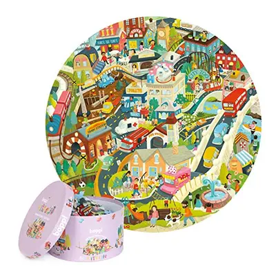 City Life Town Jigsaw Puzzle for Kids Puzzles Age Year Olds - Piece Town Puzzle from 100% Recycl