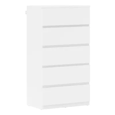 HOMCOM Bedroom Chest of Drawers, Drawers Dresser, Drawer Unit, White