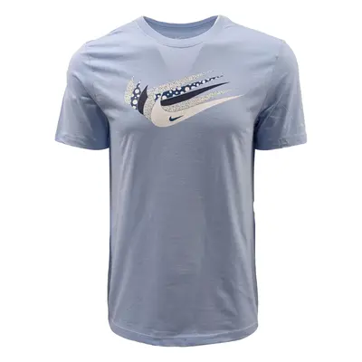 Nike Men's Sportswear Swoosh T-Shirts (X-Large Powder Blue (Multi-Swoosh))