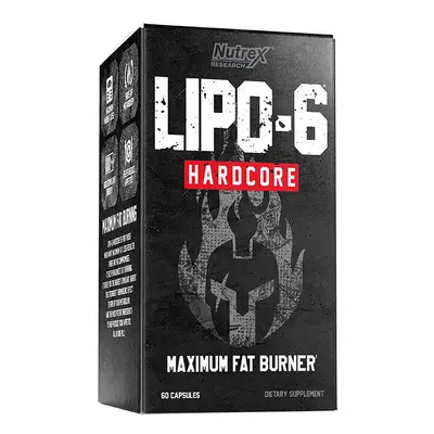 LIPO-6 HARDCORE - Caps - Burn Fat Without Losing Muscle