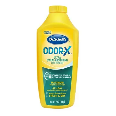 Dr. Scholl's Odor-X Ultra Sweat-Absorbing Foot Powder oz