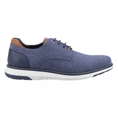 (6 (Adults')) Bruce | Navy | Mens Lace Up Shoes