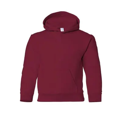 Gildan Heavy Blend Youth Hooded Sweatshirt Cardinal Red