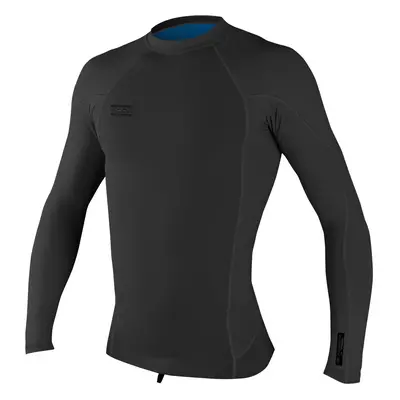 O'Neill Men's Hyperfreak 1mm Neoprene/Skins Long Sleeve Top Black/Black X-Large