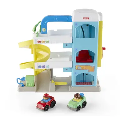 Fisher-Price Little People Toddler Toy Helpful Neighbor's Garage Plays