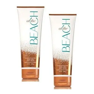 Bath and Body Works Pack At The Beach Ultra Shea Body Cream Oz.