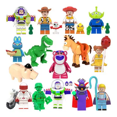 Toy Story 15pcs/set Mini figure Building Blocks Kids Toys