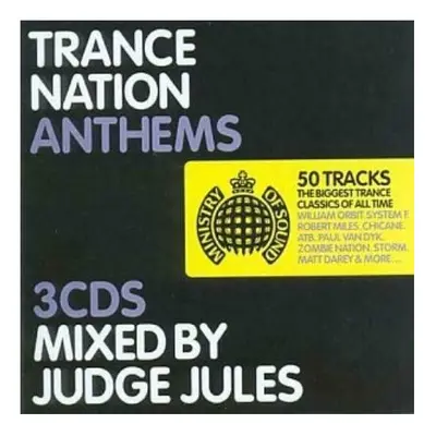 mixed by Judge Jules Trance Nation Anthems 3cd Set CD