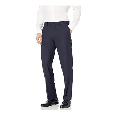 Amazon Essentials Mens classic-Fit Wrinkle-Resistant Stretch Dress Pant Navy 28W x 32L