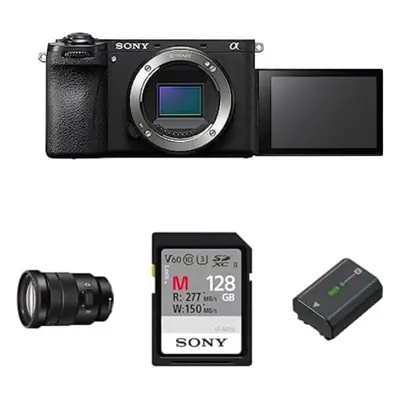 Sony A6700 Camera Body (ILCE-6700) + E PZ F4 G OSS (SELP18105G)