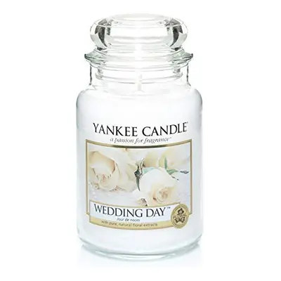 Yankee Candle Scented Candle | Wedding Day Large Jar Candle | Burn Time: Up to Hours