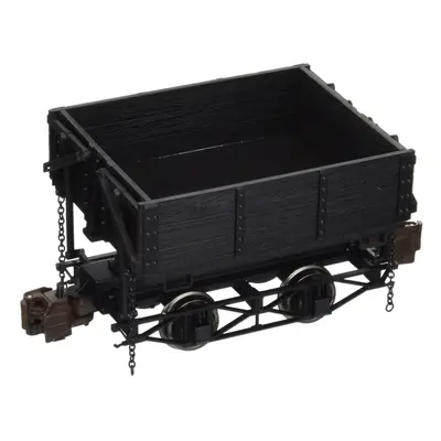 Bachmann Industries Scale Ore Car - Side-Dump Car - Black - Large G Rolling Stock (1:20.3 Scale)