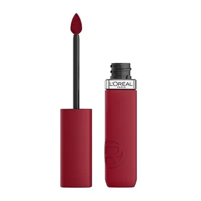 L'OrÃ©al Paris Liquid Lipstick, Intense Colour, Longwear Matte Formula with Hyaluronic Acid, Tra