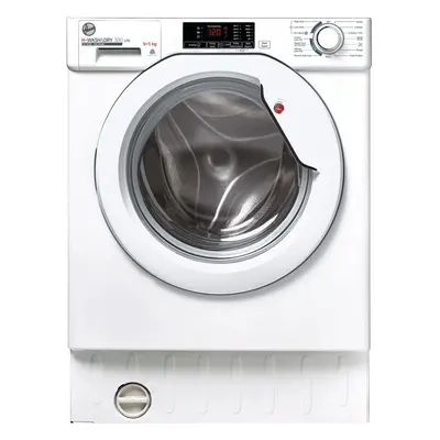 Hoover H-WASH&DRY LITE HBD495D1E/1 Integrated 9Kg / 5Kg Washer Dryer with rpm - White