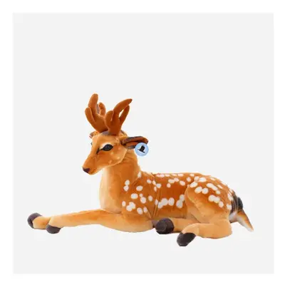 (90cm) Giant Deer Plush Toy Lifelike Sika Deer Toy Real Life Stuffed Animals