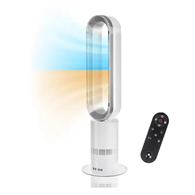 Bladeless Tower Fan with Remote Control Quiet Cooling Fan