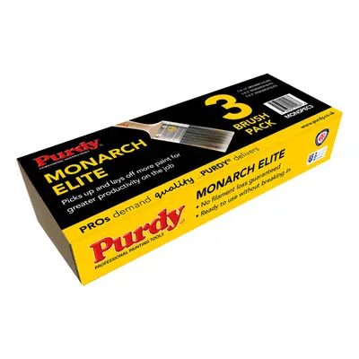 Purdy MONSPEC3 Monarch Elite Paint Brush Set, Piece