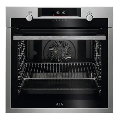 AEG BPS555060M - Stainless steel Built in Electric Single Oven - A+ energy