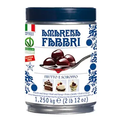 Fabbri Amarena Wild Cherries in Syrup 1,25kg