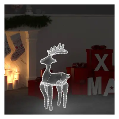 vidaXL Reindeer Christmas Decoration with Mesh LEDs Xmas Decoration Set