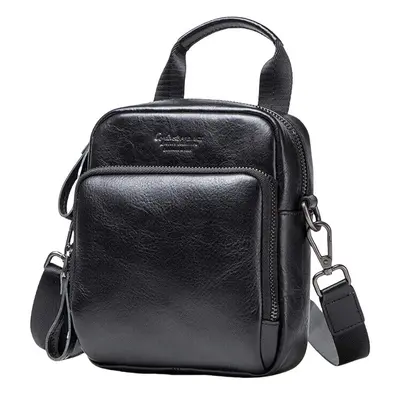 Contacts Styles Men's Leather Shoulder Bag Crossbody Bag Belt Bag Handbag Gift