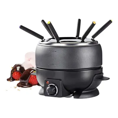 Ex-Pro 2.3L Electric Fondue Set with Forks + Adjustable Temperature