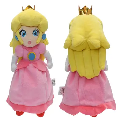 Super Mario Bros Princess Peach Plush Doll Stuffed Animal Toys Kid Xmas Gifts