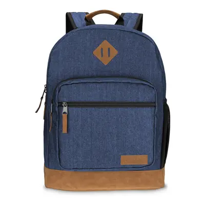 Wrangler Yellowstone Genuine Denim Sturdy Backpack for Travel Classic Logo Casual Daypack for Tr