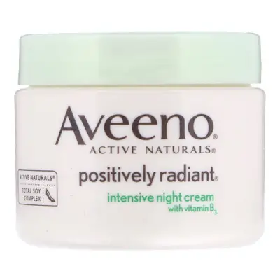 Aveeno, Active Naturals, Positively Radiant, Intensive Night Cream,48g