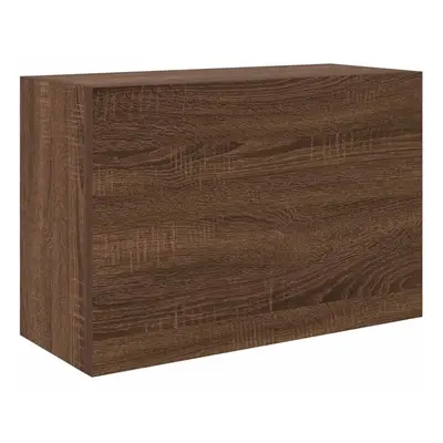 (brown oak, x x cm) vidaXL Bathroom Wall Cabinet Hanging Wall Storage Cupboard Engineered Wood