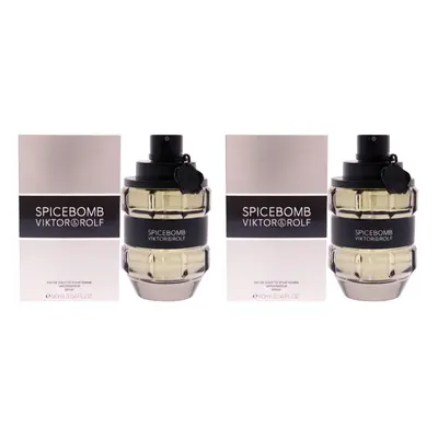 Viktor and Rolf Spicebomb - Pack of For Men 3.04 oz EDT Spray