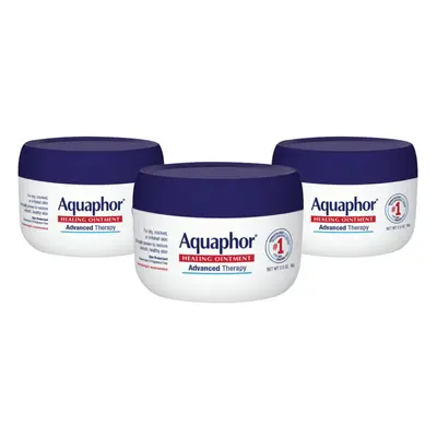 Aquaphor Healing Ointment - Skin Protectant for Dry Cracked Skin - Hands Heels Elbows - 3.5 oz J