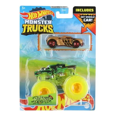 Hot Wheels Monster Trucks Hotweiler Includes Car [Growler]