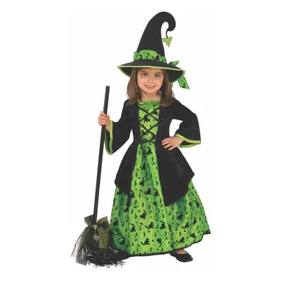 Rubie's Child's Witch Costume Green Medium