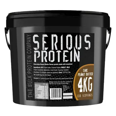 (SERIOUS PROTEIN â Protein Powder â 4kg â Low Carb â Supports Lean Muscle Growth â Rec