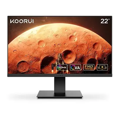 KOORUI Monitor 21.5 Inch Gaming Monitor FHD 1080P/Full HD 100HZ PC Monitor VA Panel LCD Display 