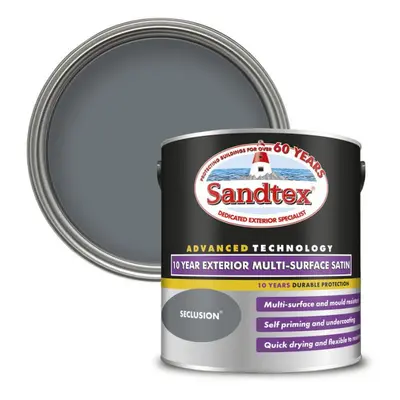 Sandtex Year Multi Surface Satin Paint 2.5L Seclusion