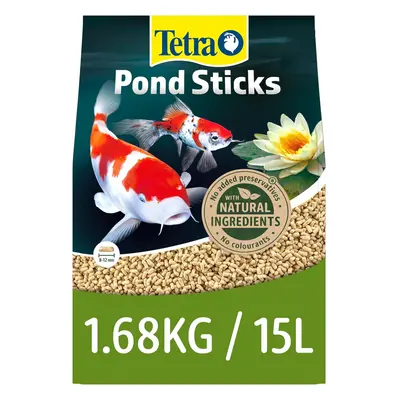 Tetra Pond Fish Food Sticks 1.68kg - biologically balanced for pond fish