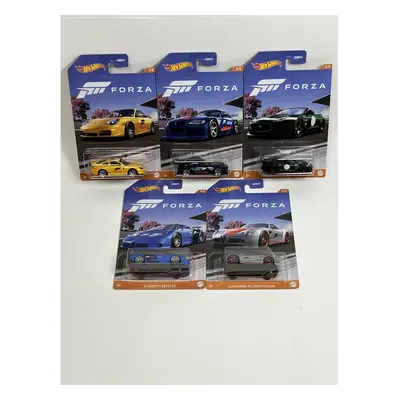 Forza Set of Cars 1:64 Scale Hot Wheels HMV71 978D