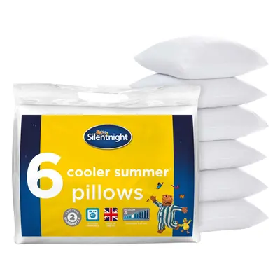 Silentnight Cooler Summer Pillows Pack Soft Medium Support